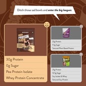 3 - Nutrabay High Protein Oats,  750 g  Dark Chocolate 