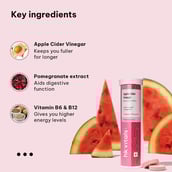 4 - HealthKart HK Vitals ACV 750 mg Effervescent,  15 tablet(s)  Watermelon