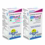 1 - Dr. Morepen Intebact Insta 5 Bn, 6 sachets/pack Vanilla (Pack of 2)