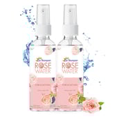 5 - Dr. Morepen Pure & Natural Rose Water Spray,  100 ml  for All Types of Skin (Pack of 2) 