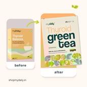 4 - myDaily Thyroid Green Tea,  25 sachets/pack  Lemon 