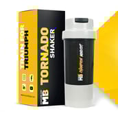 MuscleBlaze Tornado Shaker,  Grey  500 ml 