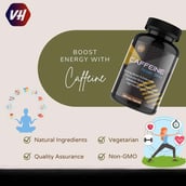 5 - Vitaminhaat Caffeine Pro Lean Series,  100 capsules  Unflavoured 