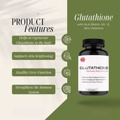 3 - Vitaminhaat Glutathione, Unflavoured 30 capsules
