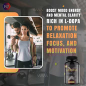 3 - Vitaminhaat Mucuna Pruriens,  90 capsules 