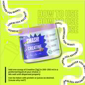 40 - Smash Micronised Creatine Monohydrate, Citrus Surge 0.71 lb