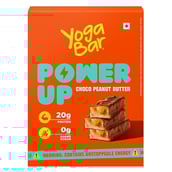 1 - Yogabar Power Up 20g Protein Bar,  5 bar(s)  Choco Peanut Butter 