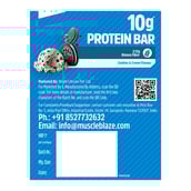 5 - MuscleBlaze Protein Bar (10 gm Protein),  6 bar(s)  Cookies & Cream