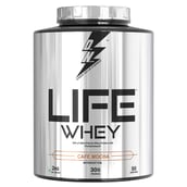 1 - Divine Nutrition Life Whey,  4.4 lb  Cafe Mocha 