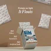 14 - TrueBasics Clean Whey Protein (Isolate),  0.37 lb  Chocolate Pack of 5 (34 g x 5) 