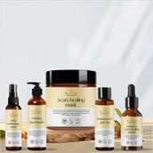 1 - Roopayur Advance Healing Combo, 5 Piece(s)/Pack Purifying Facewash, Advanced Scars Healing Serum & Mask, Sunscreen SPF 50, Pore Minimizing Toner