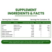 3 - Vlado's Himalayan Organics Organic Multivitamins,  60 tablet(s)  Unflavoured 