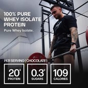 3 - Bulk Pure Whey Isolate,  1.98 lb  Chocolate 