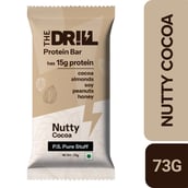 1 - The Drill Protein Bar 15g Protein,  6 bar(s)  Nutty Cocoa 