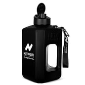 1 - GHC Nutrigize Leakproof Gallon Water Bottle with Handle,  Black  2 L 