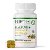 1 - INLIFE Silymarin with Turmeric & Piperine Oil Livostamin,  60 veggie capsule(s) 