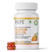 1 - INLIFE Pumpkin Seed Oil 320mg,  60 veggie capsule(s) 
