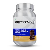 1 - Proathlix Protein Blend & Veg Collagen Peptide,  2 lb  Swiss Chocolate 