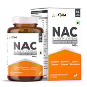 1 - AS-IT-IS Nutrition ATOM NAC (N-Acetylcysteine) 500mg,  60 veggie capsule(s) 