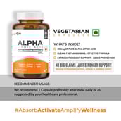 6 - AS-IT-IS Nutrition ATOM ALA (Alpha Lipoic Acid) 300mg,  60 veggie capsule(s) 