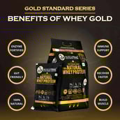 5 - Muscle Trail Gold Standard Series 100% Natural Whey Protein,  60 sachets/pack  Coconut (with Free Shaker Inside) 