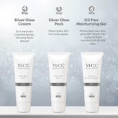 10-(5 - VLCC Single Facial Kit, 60 g Silver