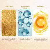 7 - VLCC Gold Facial kit,  60 g  for Sensitive Skin 