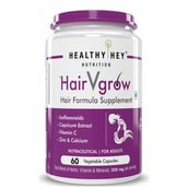 1 - HealthyHey Nutrition HairVgrow,  60 capsules 