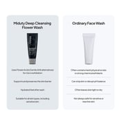 7 - Miduty Deep Cleansing Flower Wash,  120 ml  Gentle Cleansing & Ceramide Boosting 
