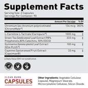 2 - Kaged Muscle Clean Burn,  180 capsules  Unflavoured 