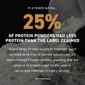 4 - Kaged Muscle Whey Protein Isolate,  3 lb  Chocolate 