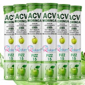 1 - Raskam ACV Moringa,  15 tablet(s)  Green Apple (Pack of 6) 