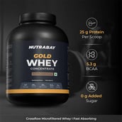 3 - Nutrabay Gold Concentrate Whey Protein,  4.4 lb  Rich Chocolate Creme 