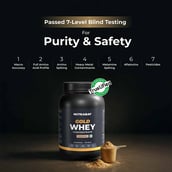 4 - Nutrabay Gold Concentrate Whey Protein,  2.2 lb  Cold Coffee 