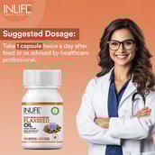6 - INLIFE Flaxseed Oil-Omega 3,6,9,  60 veggie capsule(s) 