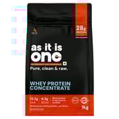 1 - AS-IT-IS Nutrition Whey Protein Concentrate 80%,  2.2 lb  Unflavoured 