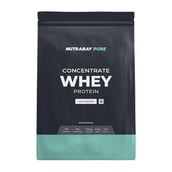 1 - Nutrabay Pure Concentrate Whey Protein,  4.4 lb  Unflavoured 