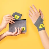 1 - betterhood Wrist Support Brace with ZeroBulk Max Stability Design,  Grey  Universal 