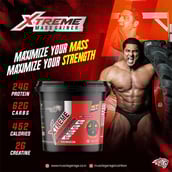 4 - Muscle Garage Xtreme Mass Gainer, 9.92 lb Choco Caramel