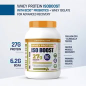 3 - NATURALTEIN Performance Series Whey Protein ISO BOOST,  2.2 lb  Vietnami Coffee 