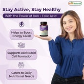 3 - Best Naturals Iron + Folic Acid,  60 capsules 
