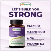 2 - Best Naturals Calcium, Magnesium, Zinc + Vitamin D3,  60 tablet(s)  Unflavoured 