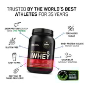 2 - ON (Optimum Nutrition) Gold Standard 100% Whey Protein, 2 lb Double Rich Chocolate