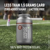 6 - Isopure 100% Whey Protein Isolate,  4.4 lb  Low Carb - Creamy Vanilla 