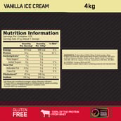 8 - ON (Optimum Nutrition) Gold Standard 100% Whey Protein,  8.8 lb  Vanilla Ice Cream 