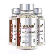 1 - Nirvasa Shilajit+,  180 veggie capsule(s) 