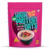 1 - Yogabar 26g High Protein Oats,  1 kg  Fruits, Nuts and Seeds 