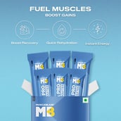 30 - MuscleBlaze BCAA PRO + ELECTROLYTES,  48 g  6 Servings  Tropical fest, Litchi & Watermelon kool Aid