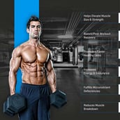 7 - Muscle Trail Advanced Mass Gainer,  6.6 lb  Mango Icecream 