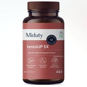 1 - Miduty TestoUP 5X,  60 capsules 